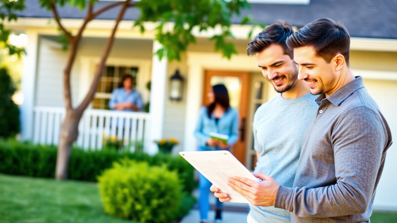 Homeowner deciding when to purchase mortgage protection insurance